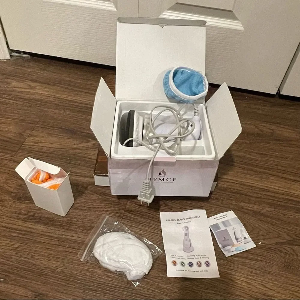 BYMCF Body Sculpt Device With 3 White Beauty Pads and 2 Multipurpose Beauty Pads